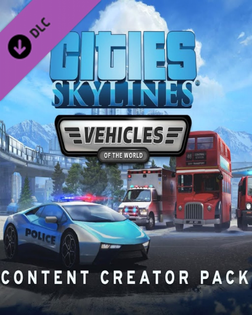 Cities: Skylines - Content Creator Pack: Vehicles
