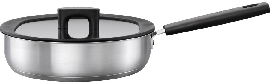 Firskars Hard Face Sauté Pan nepřilnavá pánev s pokličkou 26 cm