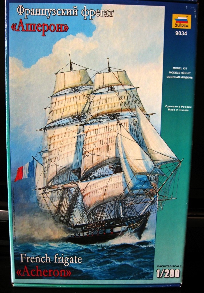 Zvezda French Frigate Acheron ZV 9034 Sense innovations 1:200