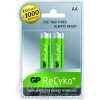 GP akumulátory AA NiMH 2100mAh 2ks blistr RECYKO+