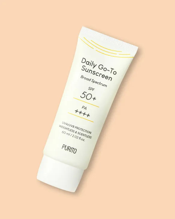 Purito Daily Go-To Sunscreen SPF50+/PA++++ lehký krém s ochranným faktorem 60 ml