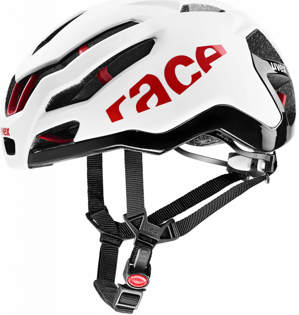 Uvex Race 9 white red 2022