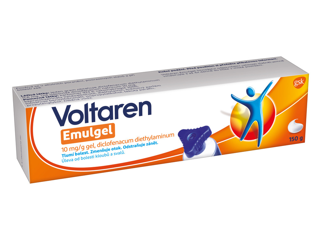 VOLTAREN EMULGEL DRM 10MG/G GEL 150G IIB