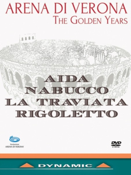 Arena Di Verona: The Golden Years DVD