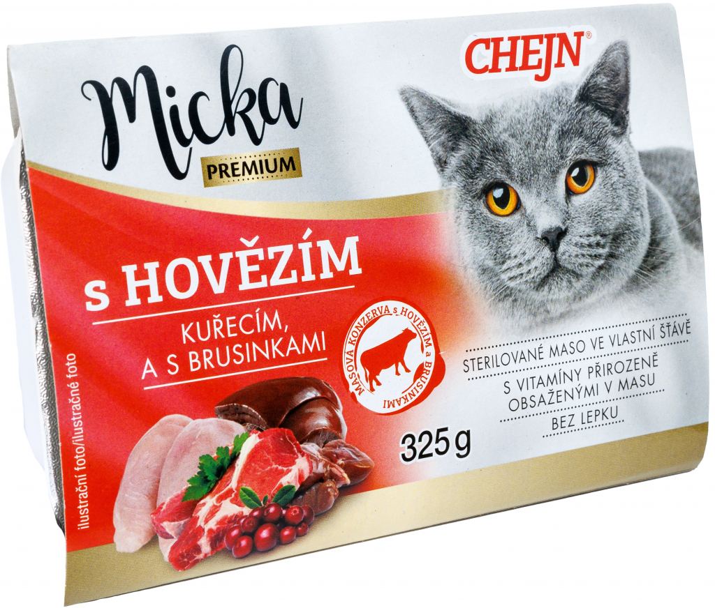 Chejn MICKA hovězí 12 x 325 g