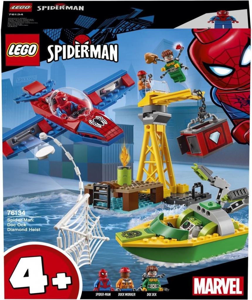 LEGO® Super Heroes 76134 Spiderman Doc Ock a loupež diamantů