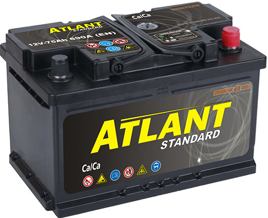 Atlant 12V 75Ah 690A ATL75-S