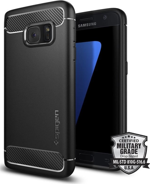 Pouzdro Spigen Rugged Armor Galaxy S7 černé