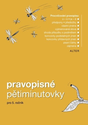 Pravopisné pětiminutovky 5 - autorů kolektiv