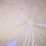 Tapeta vinylová LOTUS fialová