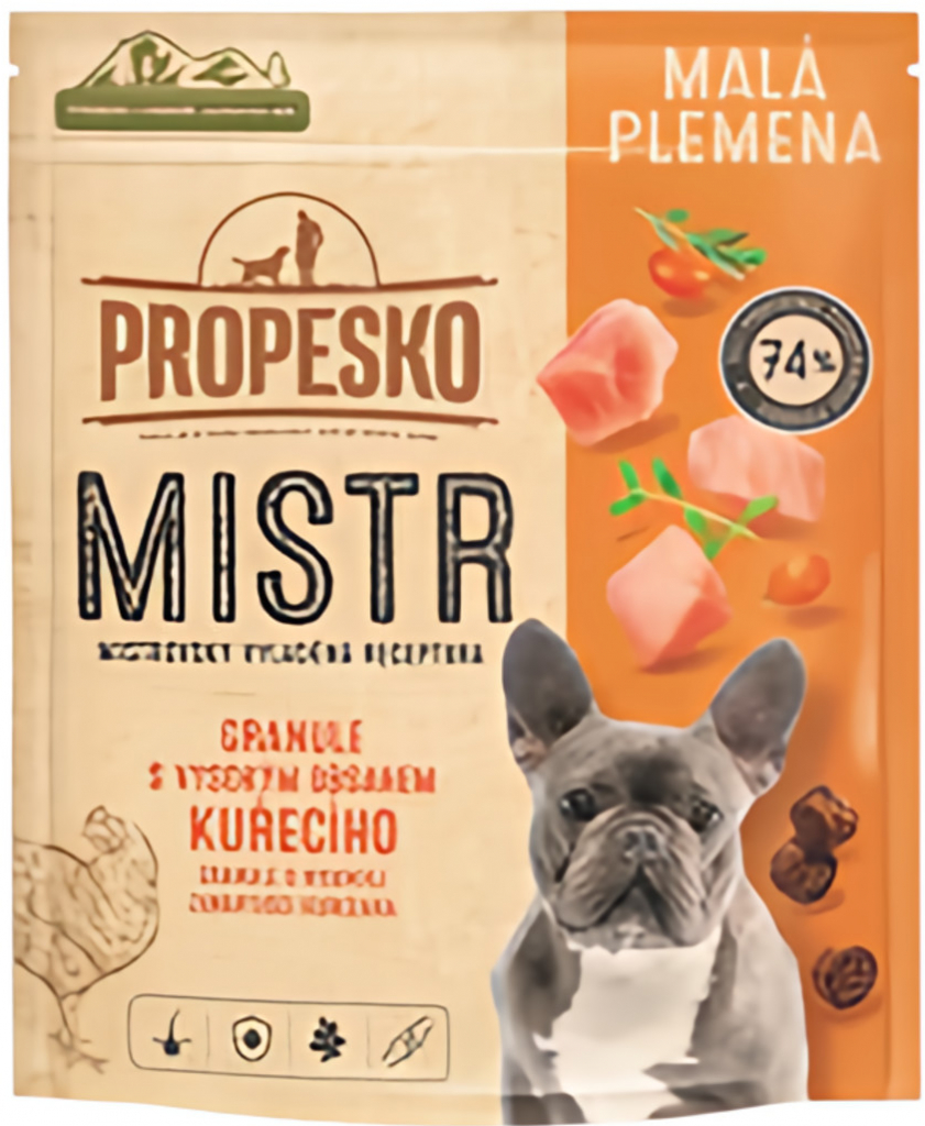 Propesko Mistr Mini s čerstvým kuřecím 1,5 kg