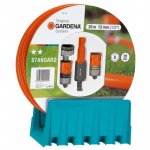 Gardena nástěnný držák hadice s hadicí a armaturou