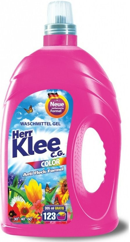 Klee Color gel na praní barevného prádla 123 PD