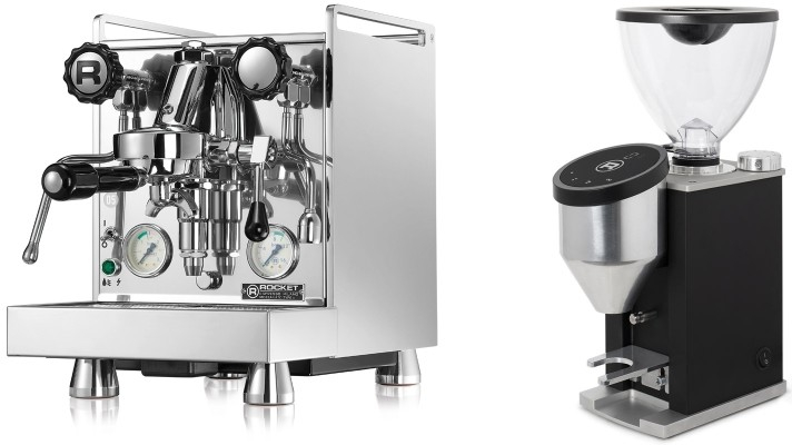 Set Rocket Espresso Mozzafiato Cronometro V + Espresso FAUSTINO