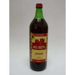 MOŠT JAHODA RUBÍN 1L