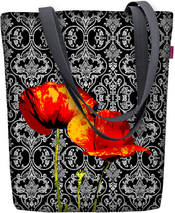 Designová taška Sunny Poppies