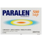 PARALEN 500 SUP 5 čípků