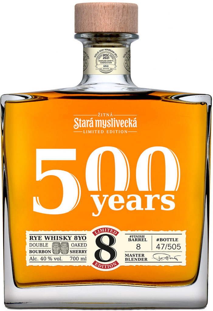 Stará Myslivecká Double Barrel Oak Bourbone a Sherry 40% L.E.2023 0,7 l (holá láhev)