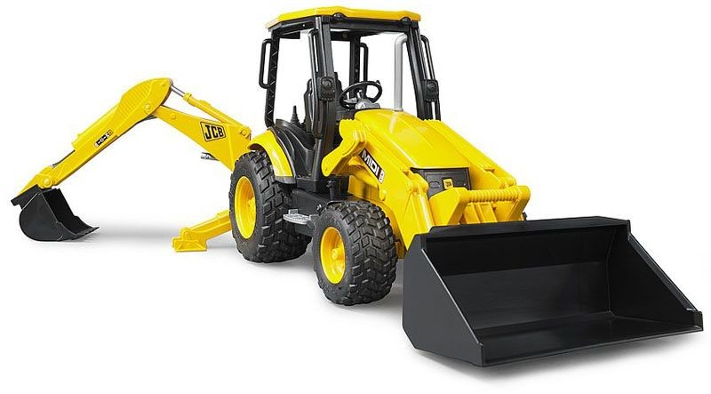 Bruder 2427 Traktor JCB MIDI čelní nakladač + lžíce