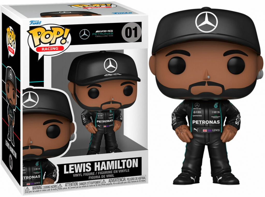 Funko Pop! Formula One Lewis Hamilton Racing 01