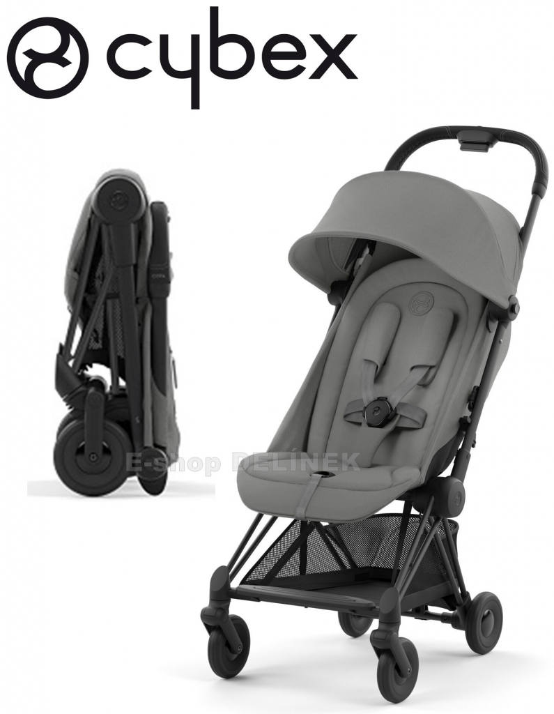 Cybex Coya Matt Black Mirage Grey 2023