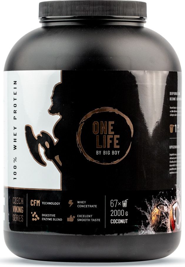 ONE LIFE 100 % Whey Protein 2000 g