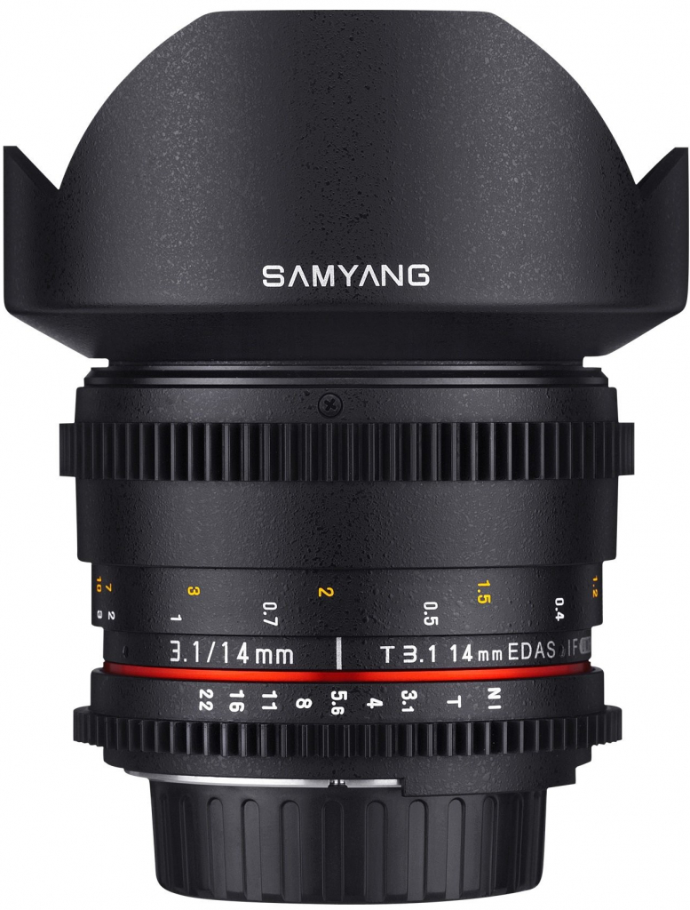 Samyang 14mm T3.1 VDSLR ED AS IF UMC II MFT