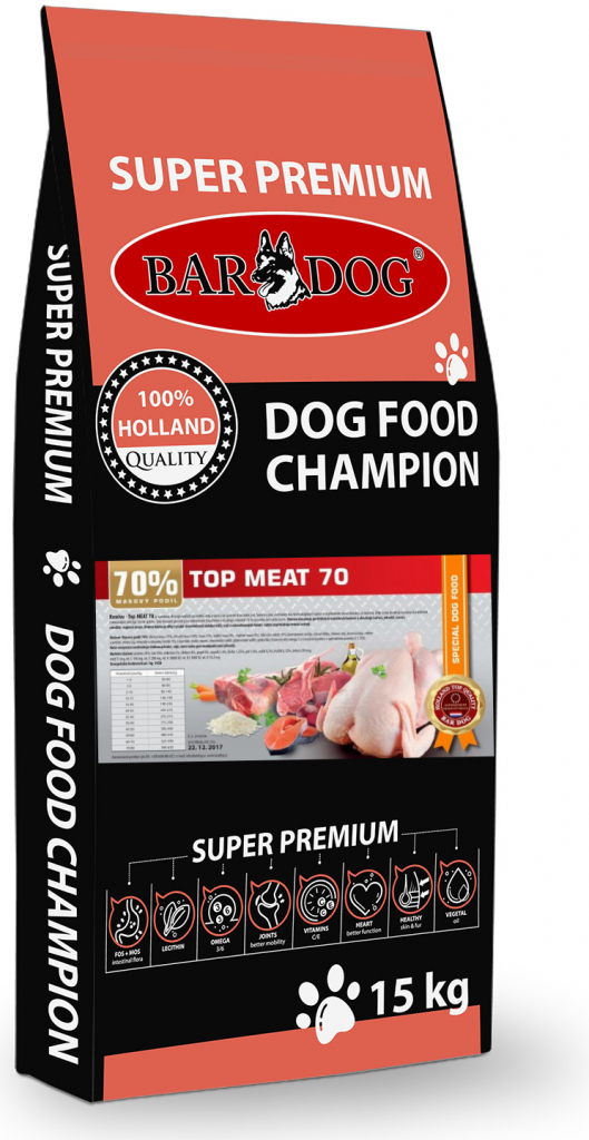 Bardog Top Meat 70% 15 kg
