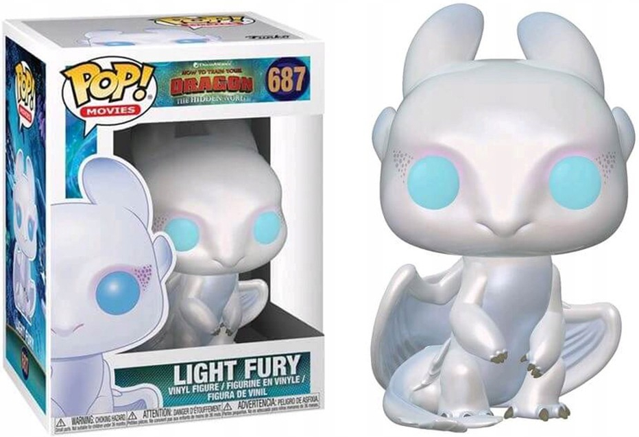 Funko Pop! How to Train Your Dragon 3Light Fury 9 cm