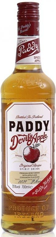 Paddy Irish Devils Apple 40% 0,7 l (holá láhev)