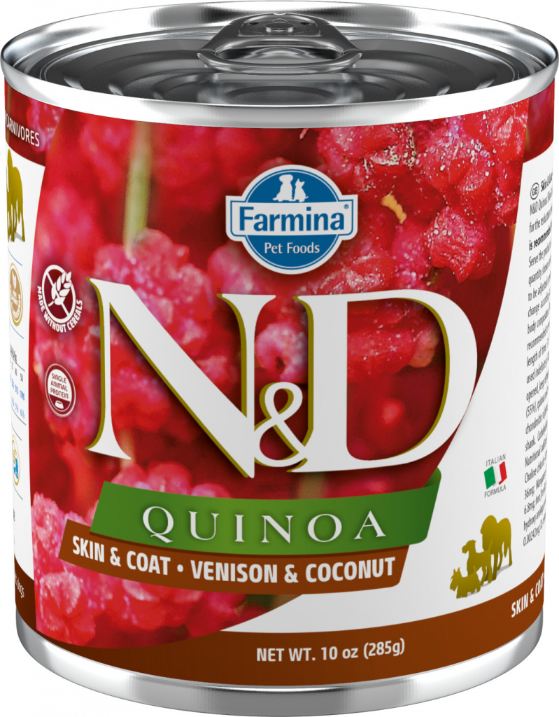 N&D Quinoa Dog Adult Venison & Coconut 285 g