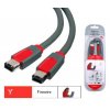 Belkin IEEE 1394 FireWire kabel (6-pin/6-pin) 1,8m, Charcoal