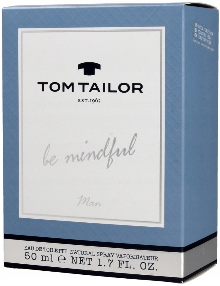 Tom Tailor Be Mindful toaletní voda pánská 50 ml