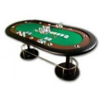 Pokerový stůl Vegas SE zelený P1516