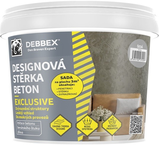 DEN BRAVEN BETON EXCLUSIVE slonová kost 5 kg