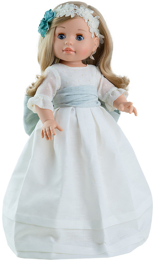 Paola Reina Soy tu bábika Emma 42 cm v bielom