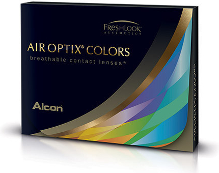 Alcon Air Optix colors Gray barevné nedioptrické 2 čočky