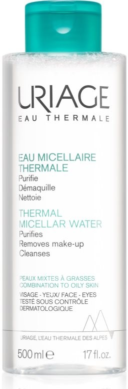 Uriage Eau Micellaire Thermale micelární čistící voda pro smíšenou a mastnou pleť 500 ml