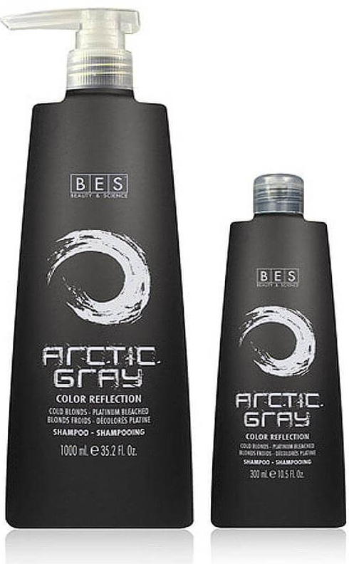 Bes Arctic gray tónovací šampon 1000 ml