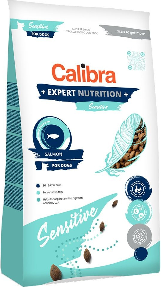 Calibra Expert Nutrition Sensitive s lososem 12 kg