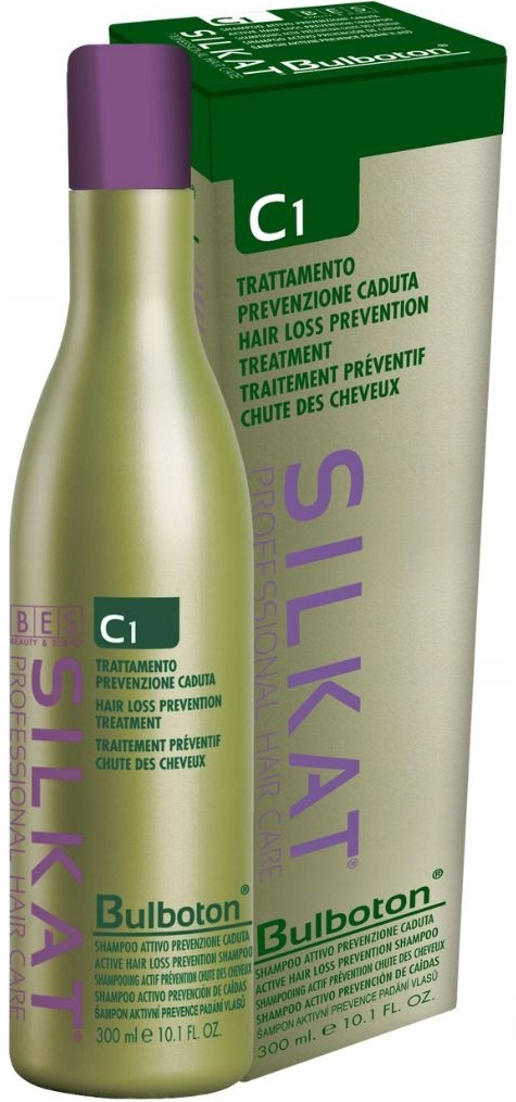 Bes Silkat Bulboton/Shampoo C1 proti nadměrnému vypadávání vlasů 300 ml