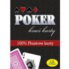 ALBI Poker plastové karty - červené