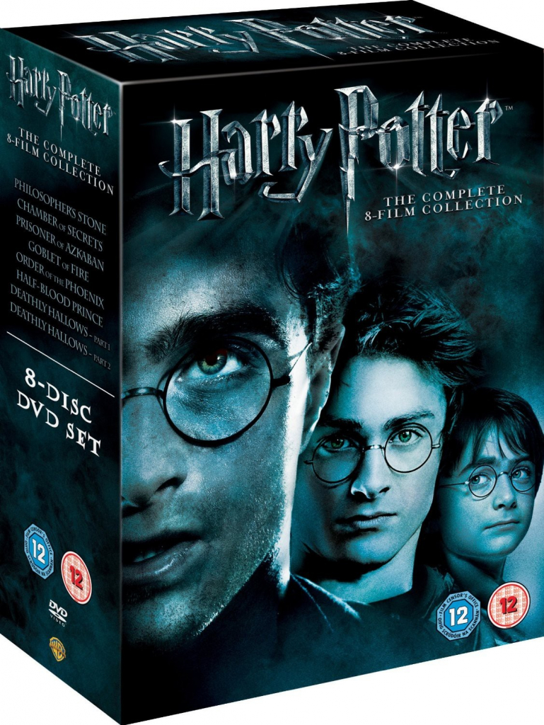 Harry Potter: Roky 1-7 DVD