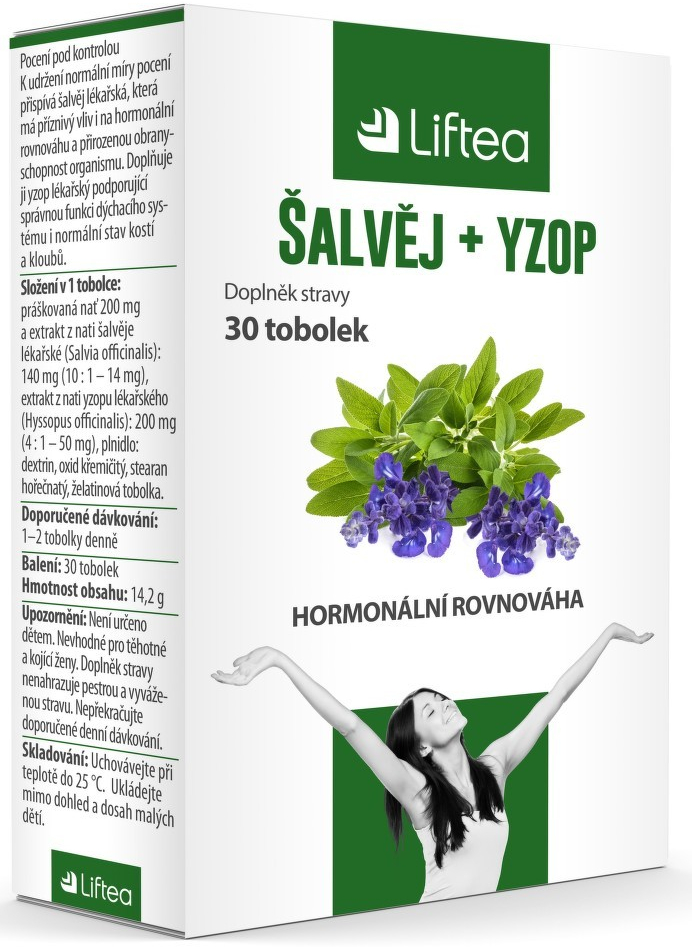 Liftea Šalvěj Yzop 30 tablet