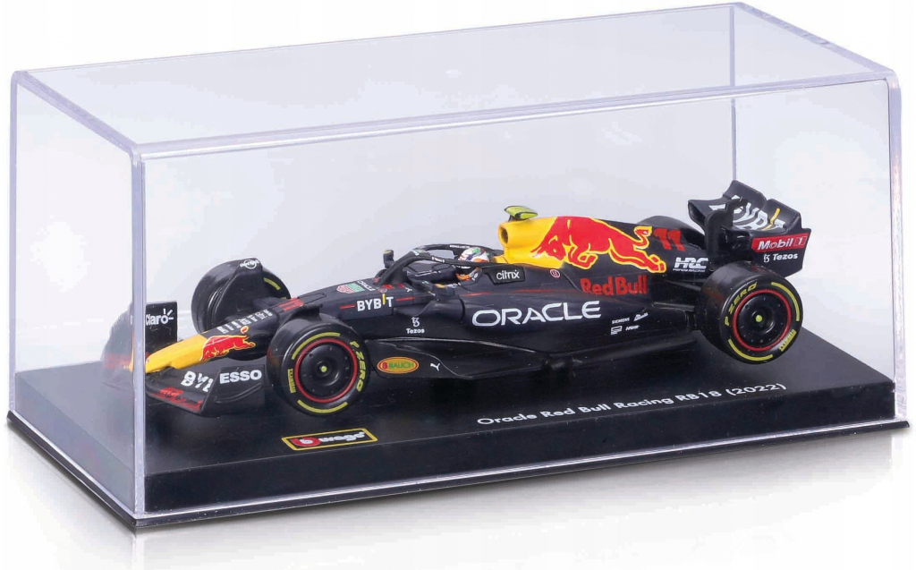 Bburago Formule F1 Oracle Red Bull Racing RB18 2022 nr.1 Max Verstappen with driv 1:43