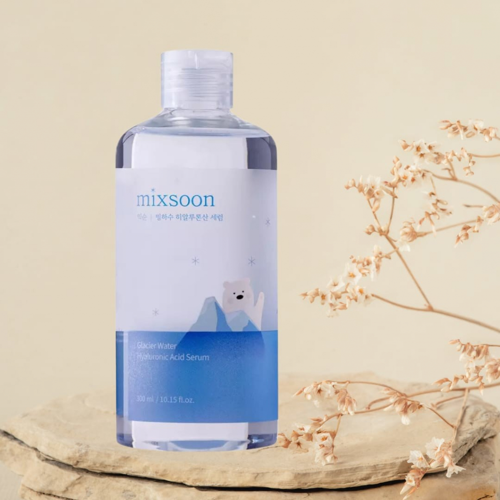 Mixsoon Glacier Water Hyaluronic Acid Serum s kyselinou hyaluronovou a vodou z ledovce 300 ml