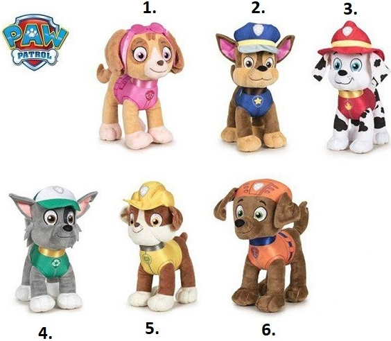 Tlapková patrola classic Paw Patrol 27 cm