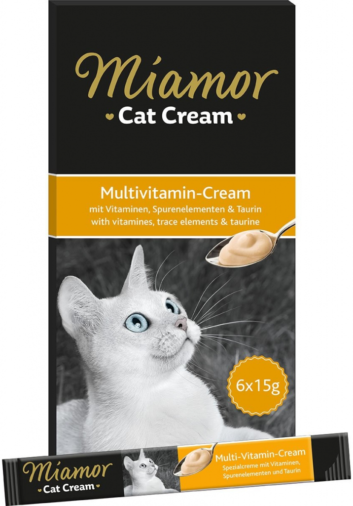 Miamor Cat Snack Cream multivitamín 24 x 15 g