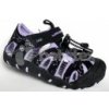 Trekové sandále-black/purple