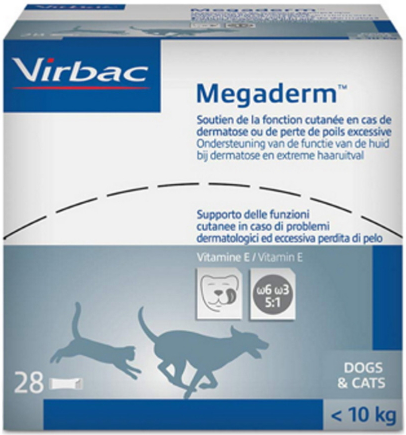 Virbac Megaderm 28 x 4 ml do 10 kg